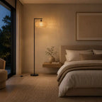 Lampadaire Chambre Rotin - 170 × 33 cm
