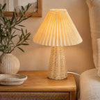 Lampe Chevet Rotin - 23 x 31 cm
