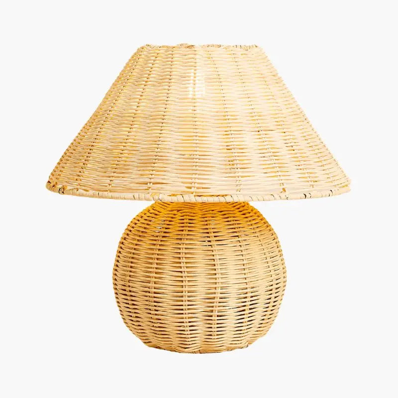 Lampe de Chevet Rotin - 17 x 21.5 cm