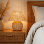 Lampe de Chevet Rotin - 17 x 21.5 cm