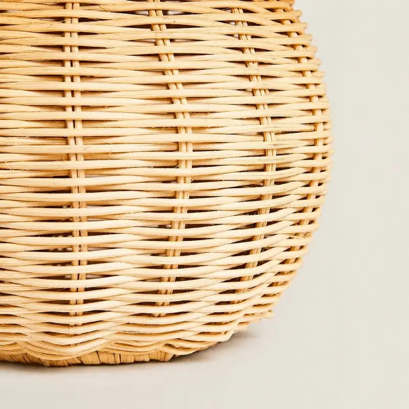 Lampe de Chevet Rotin - 17 x 21.5 cm
