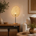 Lampe de Salon en Rotin - 28 x 62 cm