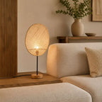 Lampe de Salon en Rotin - 28 x 62 cm