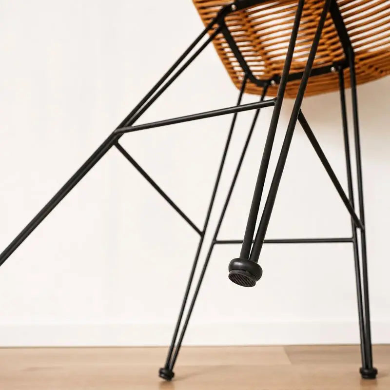 Lot de 2 Chaises Bar Rotin - 48 × 54 × 95 cm