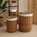 Lot de 2 Paniers Rotin - Marron