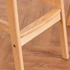 Lot de 2 Tabourets de Bar Rotin - 44 x 44 x 72 cm