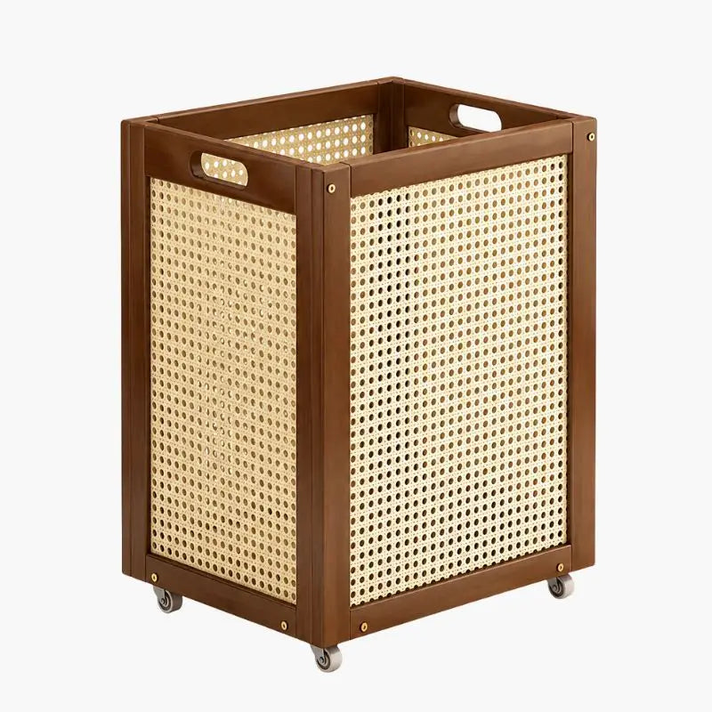 Panier de Rangement en Rotin