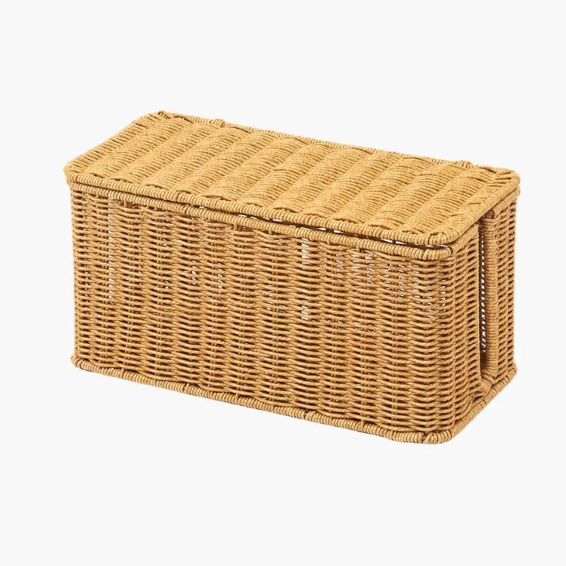Panier de Rangement Rotin - 32 x 14 x 15 cm