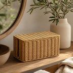 Panier de Rangement Rotin - 32 x 14 x 15 cm
