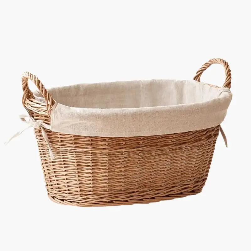 Panier en Rotin - 42 x 30 x 21 cm