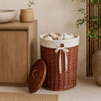 Panier Linge Rotin