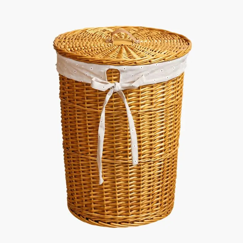 Panier Linge Rotin