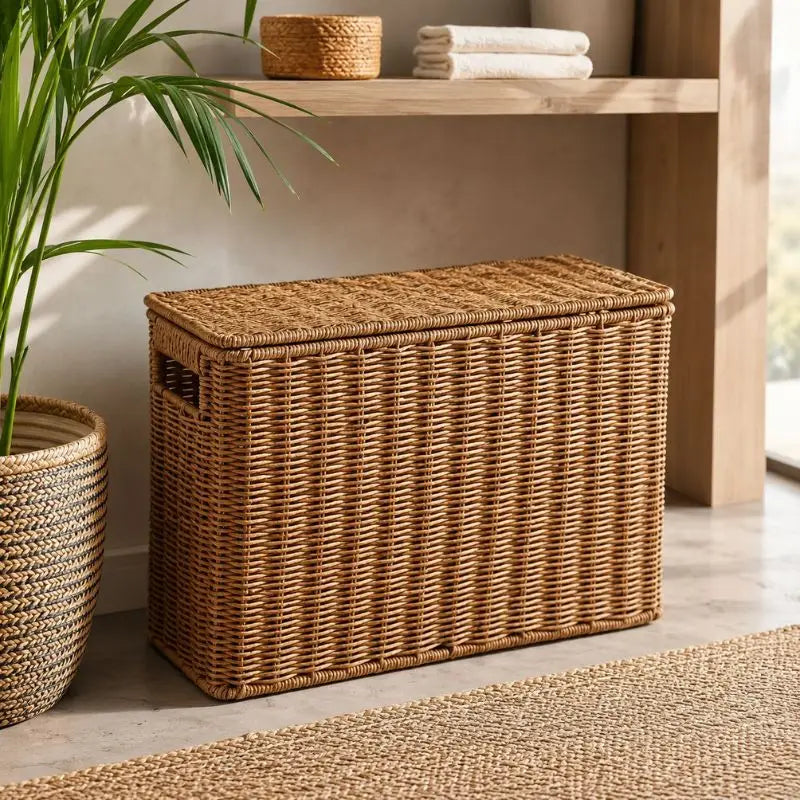 Panier Rangement Rotin