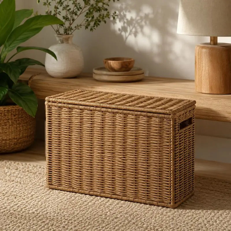 Panier Rangement Rotin
