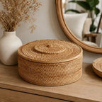 Panier Rotin avec Couvercle