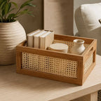 Panier Rotin Rangement