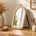 Petit Miroir en Rotin - 20 x 30 cm
