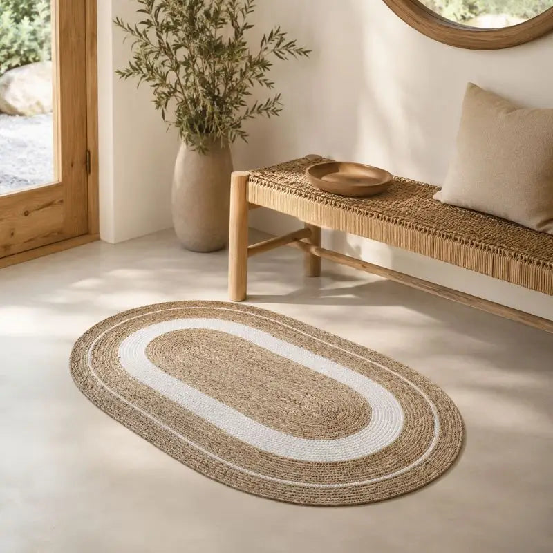 Petit Tapis Rotin - 50 x 75 cm
