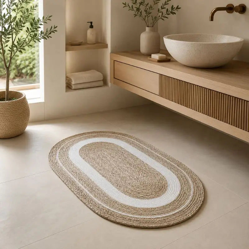 Petit Tapis Rotin - 50 x 75 cm
