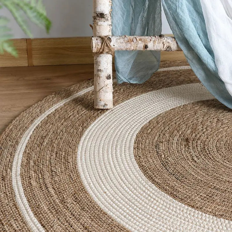 Petit Tapis Rotin - 50 x 75 cm