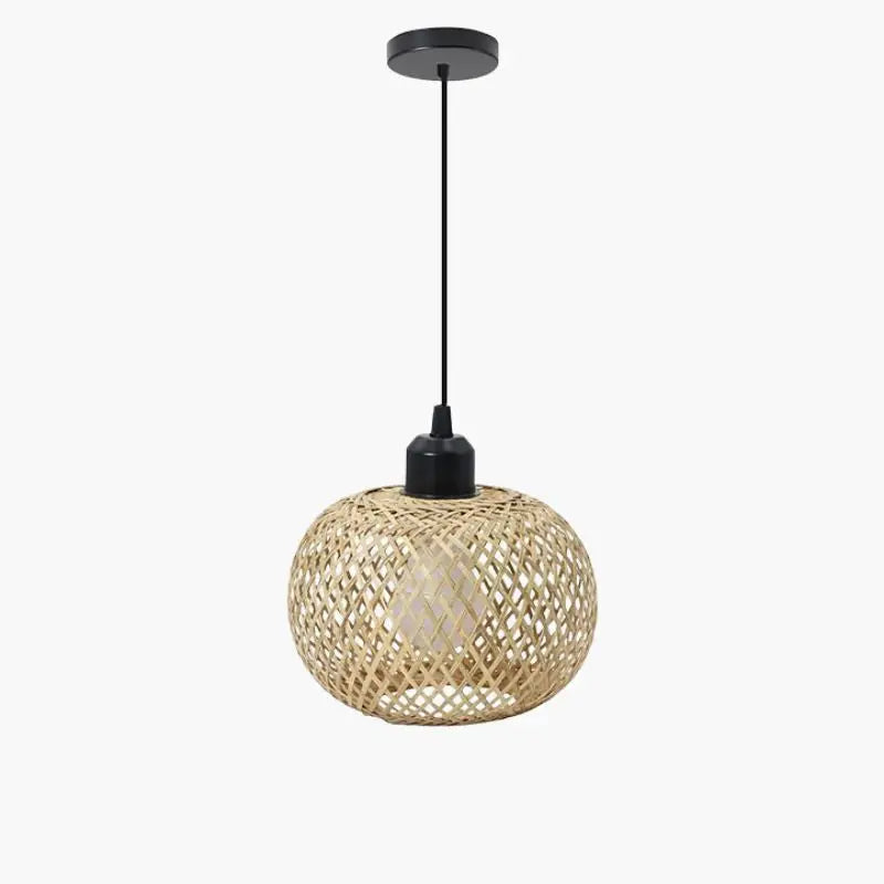 Petite Suspension Rotin - 20 x 15 cm