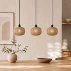 Petite Suspension Rotin