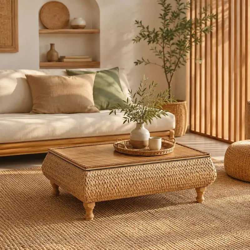 Petite Table Basse avec Rangement