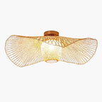 Plafonnier Bambou Rotin