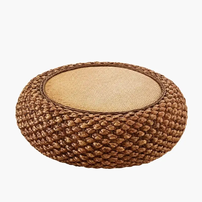 Pouf Rotin Rond