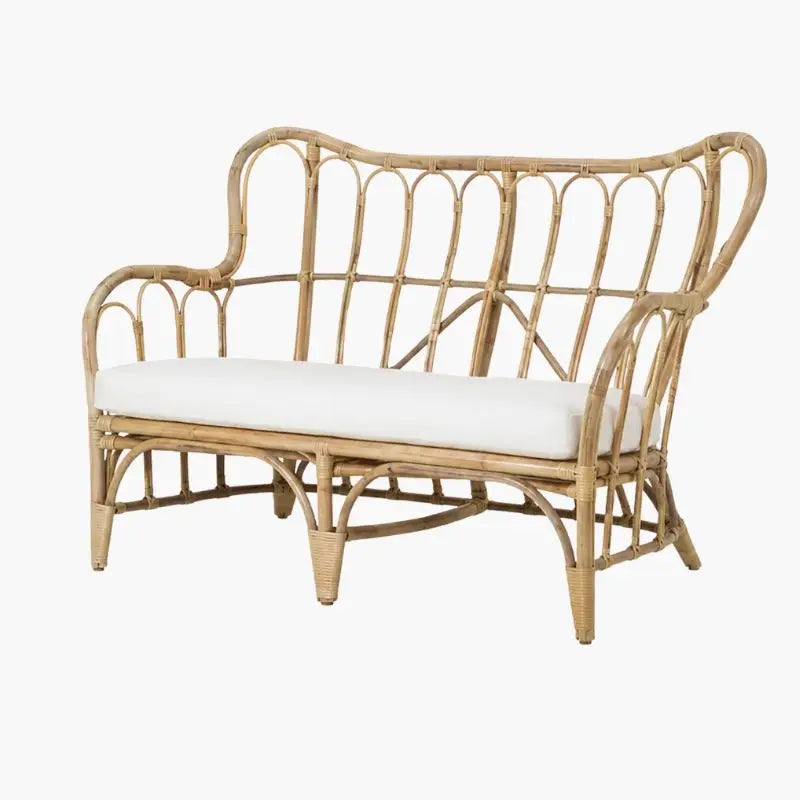 Salon de Jardin Rotin Naturel