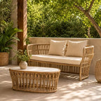 Salon Jardin en Rotin
