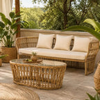 Salon Jardin Rotin