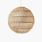 Suspension Boule en Rotin - 50 x 46 cm