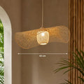 Suspension Chapeau Rotin et Bambou - 40 cm