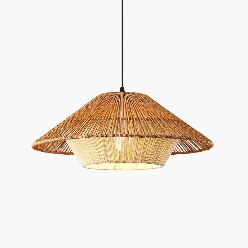 Suspension Cuisine Rotin - 50 x 21 cm