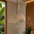 Suspension en Rotin Moderne - 40 x 23 cm