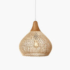 Suspension en Rotin Naturel