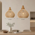 Suspension en Rotin Naturel