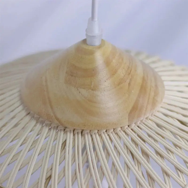 Suspension en Rotin Naturel