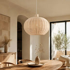 Suspension en Rotin Ovale - 55 x 40 cm