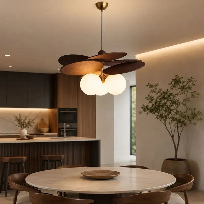 Suspension Moderne en Rotin - 60 x 25.5 cm