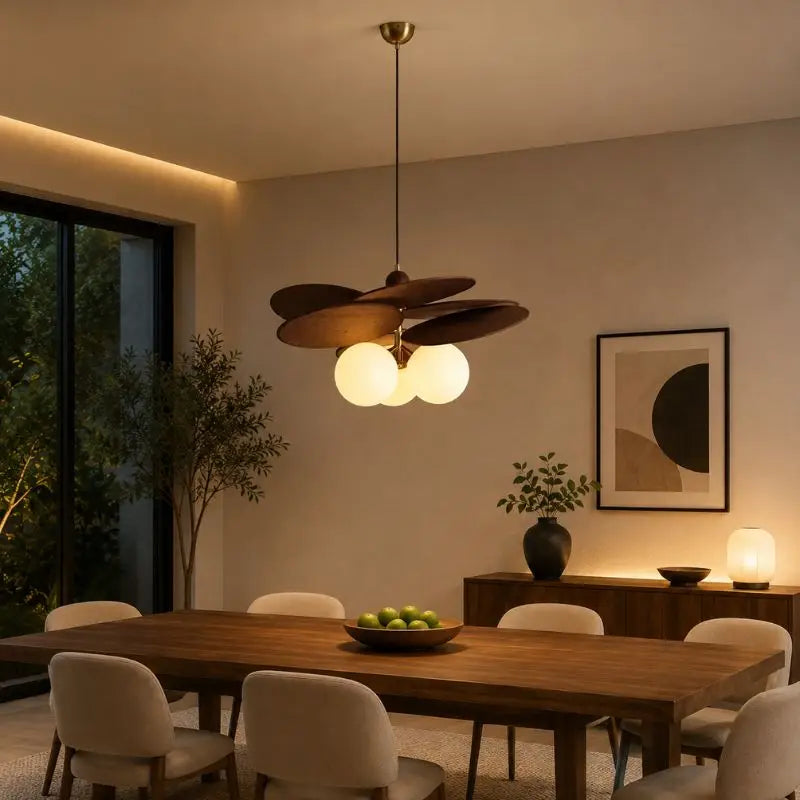 Suspension Moderne en Rotin - 60 x 25.5 cm