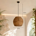 Suspension Moderne Rotin - 40 cm