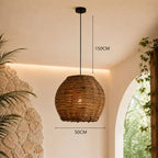 Suspension Moderne Rotin - 50 cm