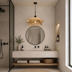 Suspension Rotin Chambre