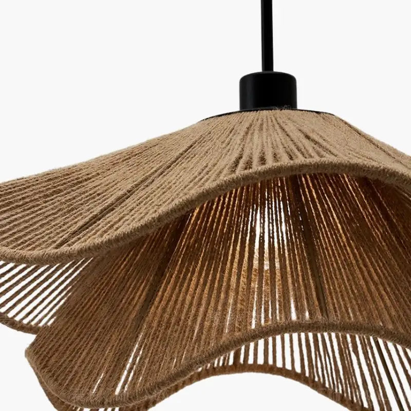 Suspension Rotin Chambre