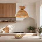 Suspension Rotin Cuisine