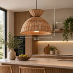 Suspension Rotin Cuisine - 60 x 45 cm