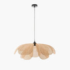 Suspension Rotin Fleur - 40 cm