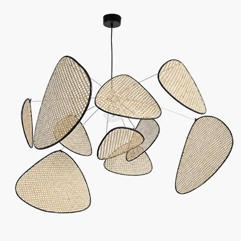 Suspension Rotin Grande Taille